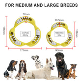 PetBuds Pet Teething Toys for Average Chewers | Circle Shape Teething Toys